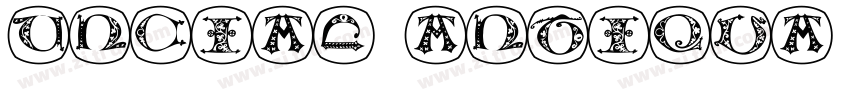 Uncial Antiqua字体转换